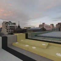 Acoperiș terasă necirculabilă, lestat cu pietriș