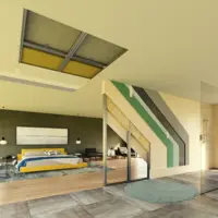 Compartimentarea grupului sanitar într-o cameră. Realizarea unui plafon suspendat, din plăci de gips-carton