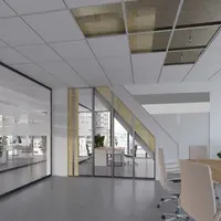 Recompartimentarea spaţiilor cu pereţi din gips-carton. Refacere cu plafoane casetate
