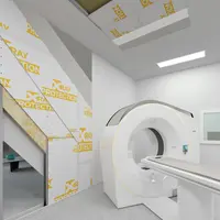 Realizarea pereţilor de compartimentare și a plafoanelor suspendate cu plăci din gips-carton X'Ray Protection