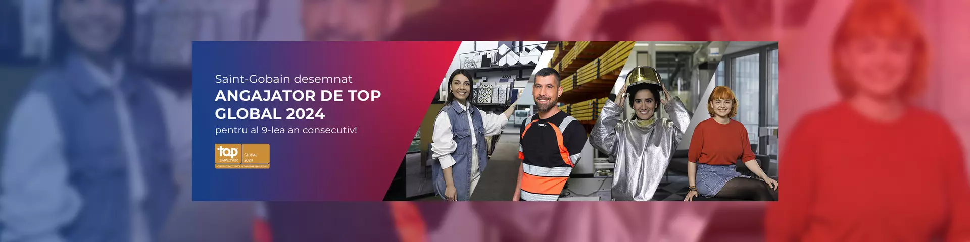 Saint-Gobain România „Angajator de Top” pentru al 8-lea an consecutiv