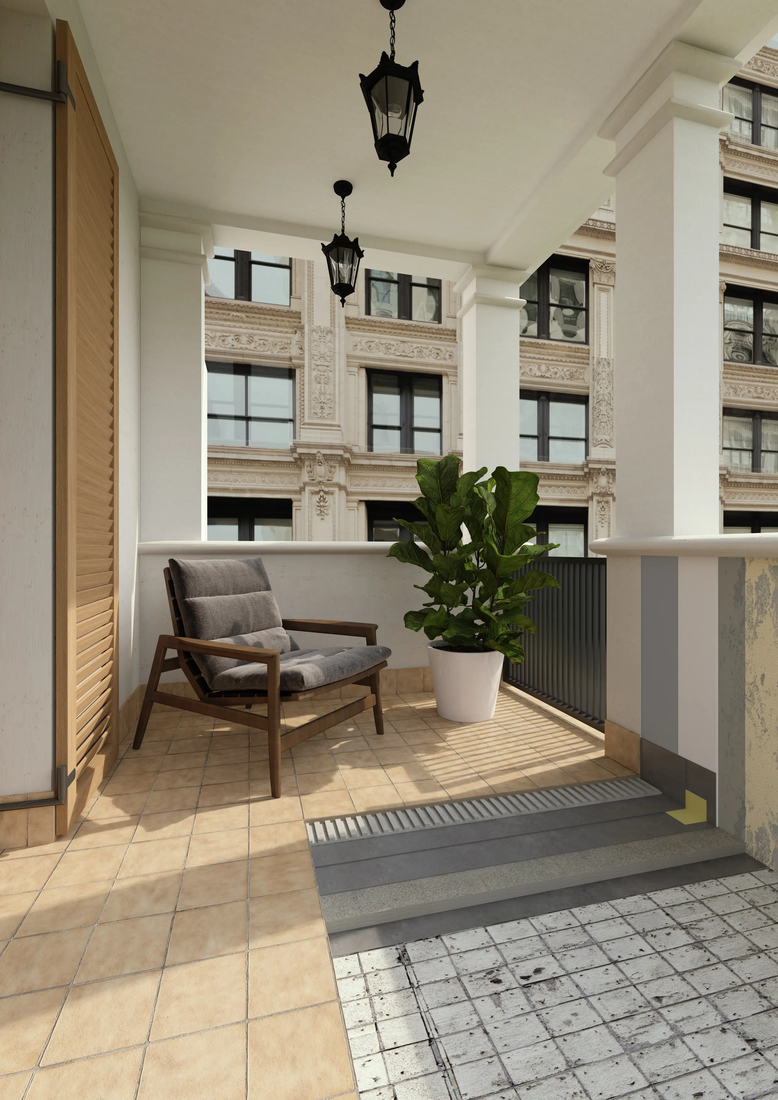 Reamenajarea balcoanelor