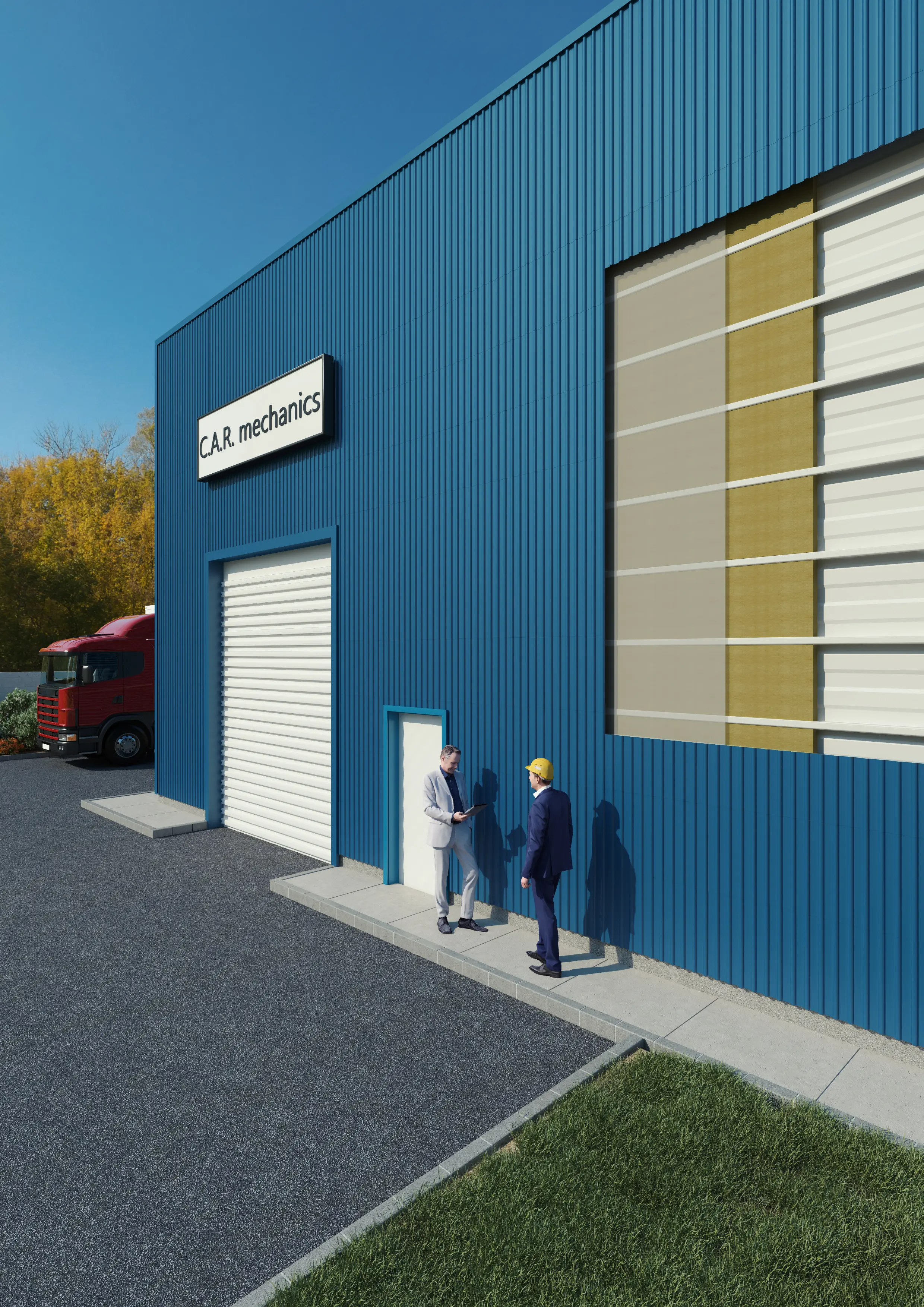 Termoizolarea pereţilor exteriori în casete metalice