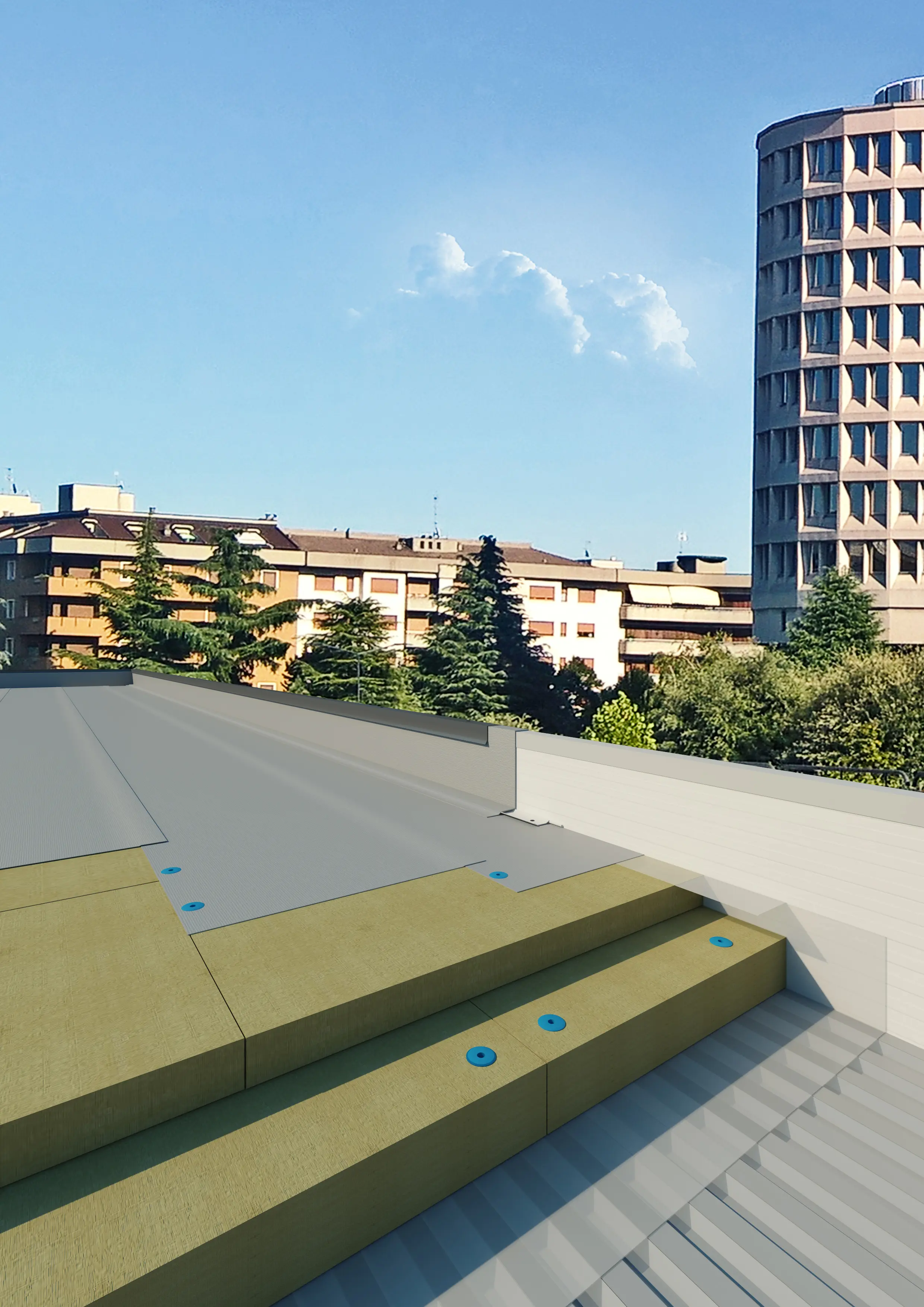 Realizarea acoperişului terasă necirculabil