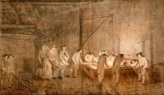 1758 - Un nou director, Deslandes, modernizează considerabil manufactura