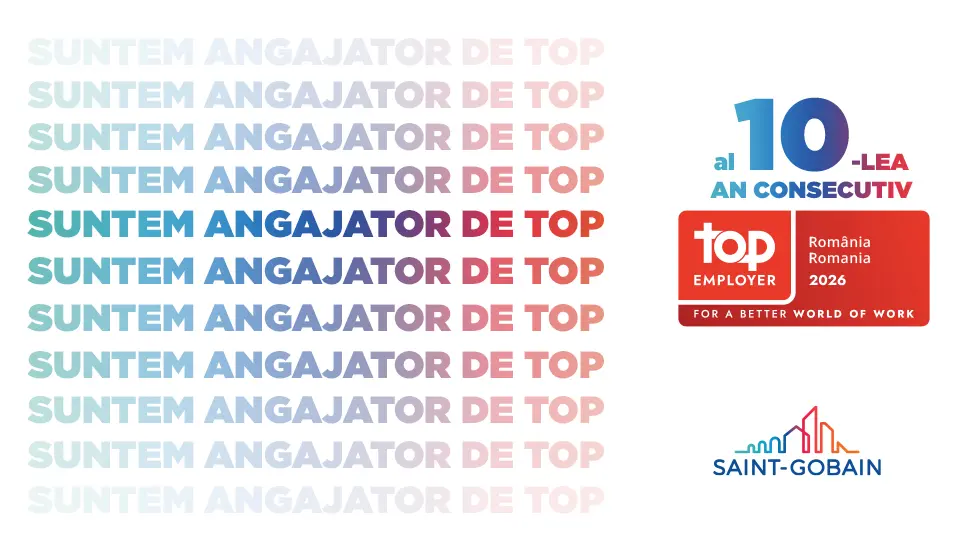  „Angajator de Top" pentru al 10-lea an consecutiv